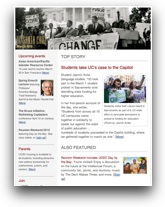 March 2010 Newsletter screenshot