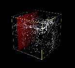[Photo of a supercomputer visualization of a galaxy]