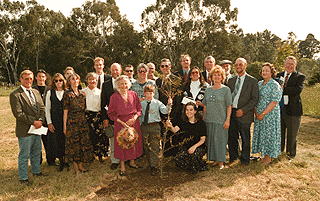 Group photo of Dean McHenry's family