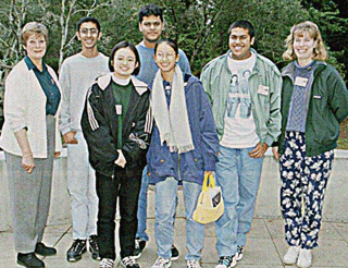 [Photo of Mission San Jose students]