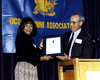 Photo of Brenda Brown with Leo Laporte