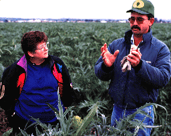 [Picture of Chancellor Greenwood and Dale Huss]