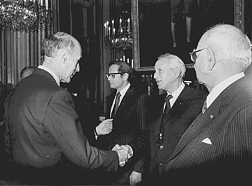 Photo of Kenneth Thimann in France