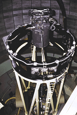 Photo of multi-object spectrograph at Lick Observatory