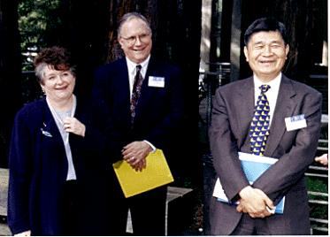 [Chancellor Greenwood, Tom Vani and regent XX]