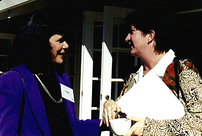 [Photo of Deborah Letourneau and Catherine Cooper]