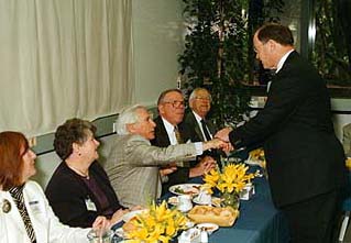 [Photo of Sam Farr and Jack Baskin]