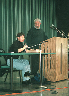 [Photo of Dana Takagi and Mike Rotkin]