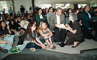 [Photo of Judy Yung with Curtis Marez]