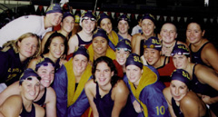 [Photo of the women's swim team]